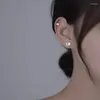 Brincos de costas 1/2pcs clipes de ouvido magnéticos simples para homens mulheres brincar