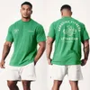 Sports Vq Fitness Style Short Short Short Shirt Man S che corre un abito da esercizio hip hop cotone casual UIT