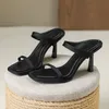 Designer Scuffs slippers slides women sandals light pink yellow black white womens scuffs size 35-39 GAI