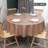 Table Cloth B162table Waterproof And Oil-proof El Restaurant Household Small Coffee Round Banquet Large C