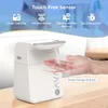 Sıvı Sabun Dispenser Svavo Ev Aletleri Modern Masaüstü Akıllı Sensör Temassız Otomatik Sprey Dezenfeksiyon Şık Tasarım 900ml