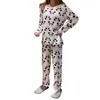 Home Clothing Winter Thick Warm Flannel Pajamas Sets For Women Sleepwear Pajama Homewear Pyjamas Set 2024 Trousers