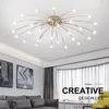 Modern Led Ceiling Light Ice Flower Glass Bedroom Kitchen Children Room Ceiling Lamp Designer Lighting Fixtures