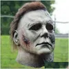 Party Masks Bex Michael Myers Mask 1978 Halloween Movie Latex Realistic Horror Scary Cosplay Costume Drop Delivery Home Garden Festi Dhlal