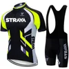 STRA suit short sleeved set with shoulder straps, pants, cycling team version H514-70