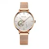 Fashion Petty Capitalist Women's Watch Hollow out Fully Automatic Mechanical Watch Korean Edition Online Watch with Student Women's Watch Live