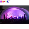 10mWx8mLx6mH (33x26x20ft) white waterproof oxford giant inflatable stage cover arch style dome tent open air roof canopy for concert or wedding party events