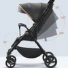 Strollers# Baby Stroller Bid-Directioneel Ultra Light Folding High Landscape vierwielschokdemper Baby H240514
