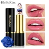 HELLOKISS Jelly Flower Lipstick Hydrating and Hydrating Make Up Coloring Gold Foil chauffant le rouge à lèvres
