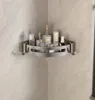 4 banyo duvar asılı açı raf uzay alüminyum banyo depolama rafı yumruksuz frangonu raf depolama üçgen banyo