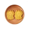 Baking Moulds 2024 Chinese Spring Festival Cartoon Dragon Cookie Mold Year Fondant Pressing Holiday Tool