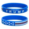 Party Gunst Trump 2024 SILE -Armband Schwarz Blau rotes Armband Rette America NOT DROB SO DUUM HOME GARDE FISTICE SUPPLYS Event OTNH1