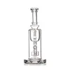 High quality water supply and drainage circulation with vortex petal filter in the middle, glass hookah and pipe