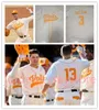 2024 New CWS Tennessee Volunteers College Baseball Maillots coupés personnalisés 16 Wallen 1 Dickey 3 Helton 11 Billy Amick 9 Hunter Ensley 21 Kavares Tears Andrew Lindsey