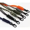 Hoge sterkte nylon lanyard roteerbare gespelde spek mobiele telefoon nekbanden ketting sleutelhanger lanyard id kaart touw accessoires banden