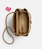 Designer Womens Bag Small Andiamo BotegaVenetas Small Intrecciato leather top handle bag with signature knot detail and sliding cross-body strap Dark praline