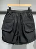 Mans Fashion Breve Shorts da carico Summer Streetwear Casual Pockage Caspetti Short Short Assumenti abiti da uomo di alta qualità 240513