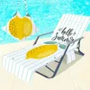 Chair Covers Beach Cover Holiday Garden Swimming Pool Lounger Chairs With Storage Pocket Summer Seaside Towel