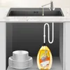 Flytande tvåldispenser gyllene kök diskbänk badrum lotion hållare pump huvud under däck diskrätt tvättmedel silikonrör