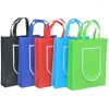 Storage Bags 20 Pieces Non-Woven Shopping Bag With Handle Easy Carry Fold Into Wallet Favor Reusable Logo Customized Personalized