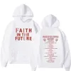 Men's Hoodies Sweatshirts Faith in the Future 2024 Tour Mens Fashion Hip Hop Hoodie Sweater Fan Gift Harajuku Retro Super Dalian Hoodie