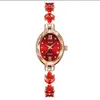 Женщины смотрят внешность Простые и модные роскошные часы с темпераментом с бриллиантами, спортивными дамами Relojs aaa Quality Watchpart