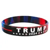 Party Gunst Trump 2024 SILE -Armband Schwarz Blau rotes Armband Rette America NOT DROB SO DUUM HOME GARDE FISTICE SUPPLYS Event OTNH1