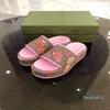 design women's g sandals leisure fisherman's shoes flat bottom sponge electric embroidery leather one foot shoes 35-42