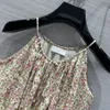 Milan Runway Street Sukienki 2024 NOWOŚĆ Spring Summer Print Marka marki tego samego stylu damska sukienka 0514-2