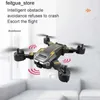 Drones S6 Drone Professional Obstacle Vermijding WiFi 8K High-Definition Dual Camera Aerial Photography RC FPV vouwspeelgoed Helicopter 2.4G S24513
