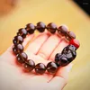 Link Bracelets birmanês jade pixiu luxo feminino natural jóias vintage jadeite misos acessórios presentes preto amuletos talismãs