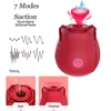 Rosenvibrator für Frauen Großhandel Custom Logo Clitoralis Stimulator Saughut für Erwachsene Toys Rose Saugbispibrator