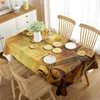 Table Cloth Dollar Rectangular Tablecloth Luxury Money Decor For Kitchen Dining Room Wedding Feast Party Decorations