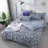Bedding Sets 4pcs Moon Star Planet Girl Boy Kid Bed Cover Set Duvet Adult Child Sheet And Pillowcase Comforter