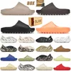 2024 New Ye Foam Runners Slippers Обувь Sandals Designer Slides Trainers Swiders Mens Dhgate Бесплатная доставка ползунок обуви с коробкой костяной белой смолы песчаной пляж Мужчины Женщины