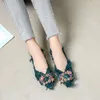 Casual Shoes Plus Size34-41 Designer Crystal Woman Big Size Flat Elegant Comfortable Lady Fashion Rhinestone Women Soft Girl