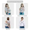 Carriers Sluss Zackpacks Baby Carrier Sling Packaging Kangaroo Kangaroo Backpack con accessori da viaggio all'aperto multifunzionale per bambini piccoli Y240514