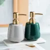 Liquid Soap Dispenser Simple Ceramic Lotion BottlePortable Press Bottle Body Soap/Shampoo/Face Wash/Dispenser Bottle Bathroom toalettetriessend a
