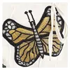 Podstawowe sukienki swobodne Summer Haft Butterfly Lady Runway Jakość paska bawełniany lniany sundress liniowy impreza elegancka midi long el dhudm