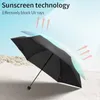 Parapluies 190g Super Light Mini Pocket Umbrella Rain Femmes Gift Men 5 Fold Parasol Girls Portable Kids Travel Paraguas