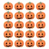 Bouteilles de stockage 20 pcs caricatures caricatures de téléphone mobile autocollants de citrouille mobile halloween charmes embellissements bijoux fabrication bricolage décoration résine artisanat