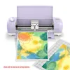 3/5/10 stcs vervangende snijmat transparante lijmmat met meetraster 12*12-inch voor silhouet cameo plotter machine 240430