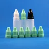 100 Pcs 18ML Plastic Dropper Bottles Tamper Proof Evidence Long-Thin Dropper Tips E CIG Liquid Liquide OIL Juice Vapor 18 mL Gxwgd Etakk