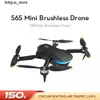 DRONES NEW S6S MINI GPS DRONE 4K Professional Dual HD EISカメラ光学流量5G WiFiブラシレス折りたたみ4ヘリコプターTOYドローンS24513