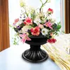 Vasos Vaso de arranjo de vaso de flores de ferro Flores de decoração simples de metal artesanato de estilo moderno decorações de mesa de casamento