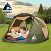 Tentes et abris 2-3 personne entièrement automatique pop-up voiture autonomes conduisant le vélo de montagne voyage Famille Famile Beach Outdoor Camping Tentq240511