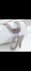 2024 Luxury 26 letter Pendant Moissanite Necklace Delivery a double color necklace