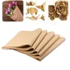 Geschenkverpackung 20pcs Retro Spaper Kraft Tissue Paper Blume Bouquet Packing DIY handgefertigte Blumen Geschenke Verpackungsmaterial Verpackungsmaterial