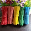 Wrap Prezent 100pcs/Pack Party Materpies Metallic Dot Twist Turs Torby wiolonczelowe Worki wiolonczelowe Lollipop Pakiet Zamocowy do ciasta Pops Candy Bag