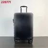 Designer Bagage Men Women Mode 20 Inch Suitcase PC Case 228771 Black Silver Universal Wheel Sugages